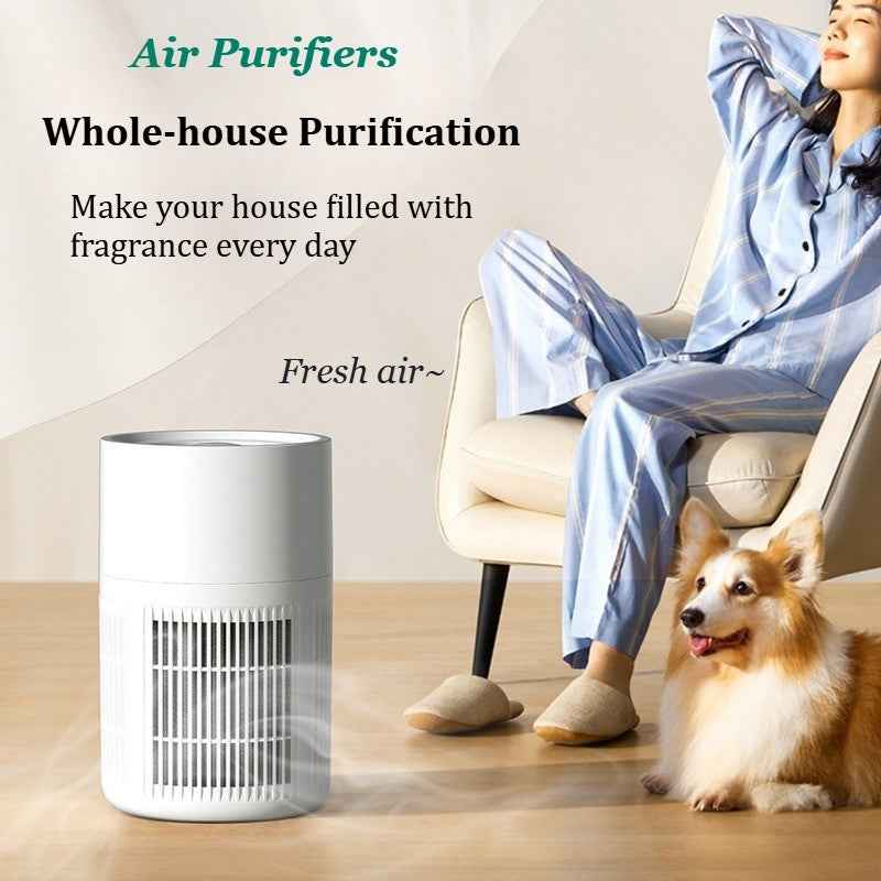 ๐ฟ HEPA Air Purifier for Large Rooms โ Medical Grade Air Cleaner for Smoke, Odor & Pet Allergies