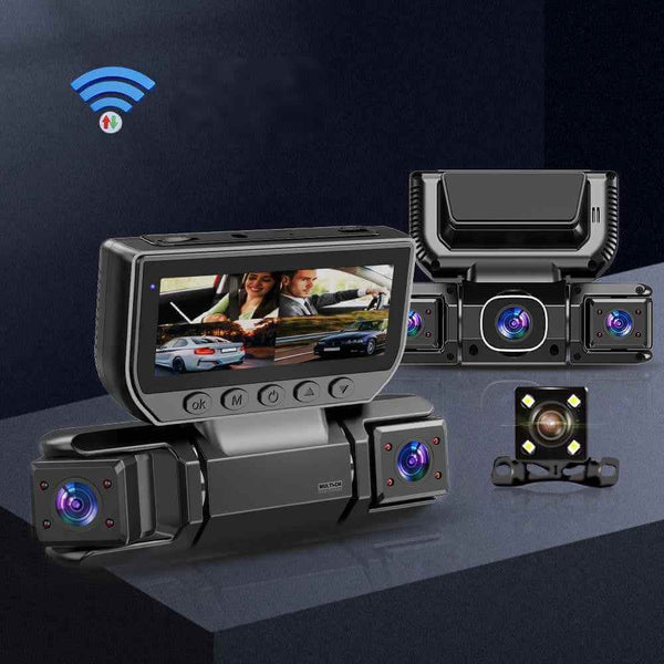 360 degree dash cam with 5G WiFi