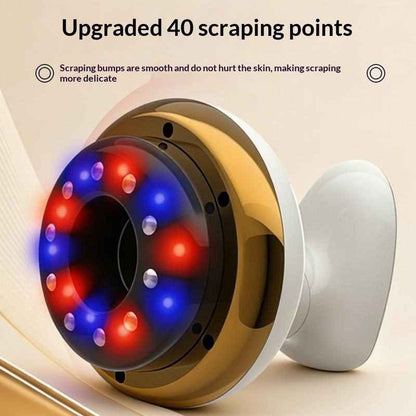 Electric Gua Sha Board Beauty Massager Cupping Device Electric Meridian Brush Home Abdominal Massage Gua Sha Board Massager
