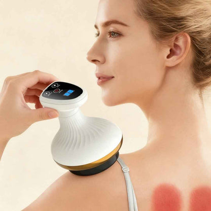 Electric Gua Sha Board Beauty Massager Cupping Device Electric Meridian Brush Home Abdominal Massage Gua Sha Board Massager