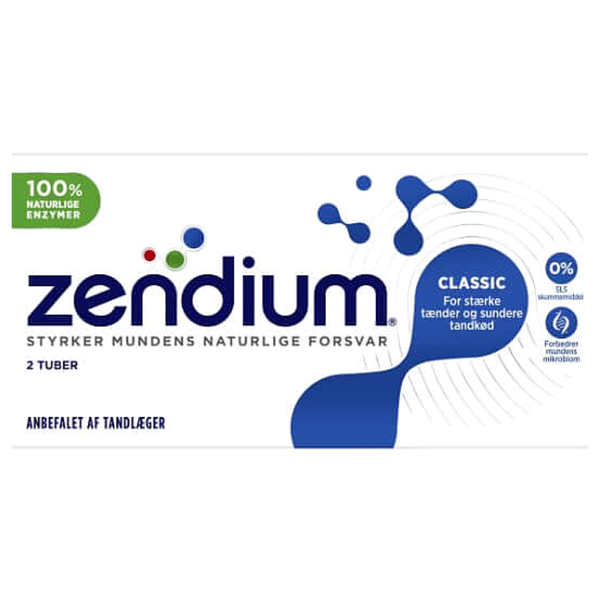 Zendium Classic Toothpaste 100ml (2 x 50ml) - Primezon Uk