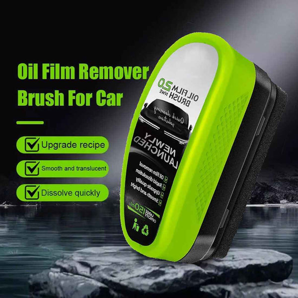 3-Piece Glass Cleaning Brush Set [Streak-Free Cleaning]