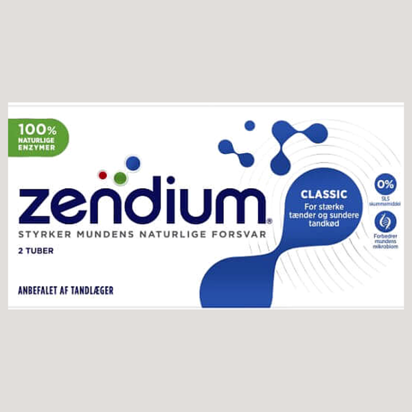 Zendium Classic Toothpaste 100ml (2 x 50ml) - Primezon Uk